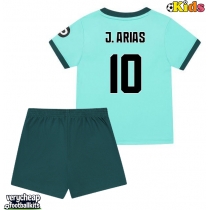 Wolves Jhon Arias #10 Replica Away Minikit 2025-26 Short Sleeve (+ pants)